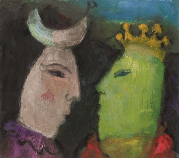 'De koning en zijn nar' door Eugène Brands, foto Clemens Boon